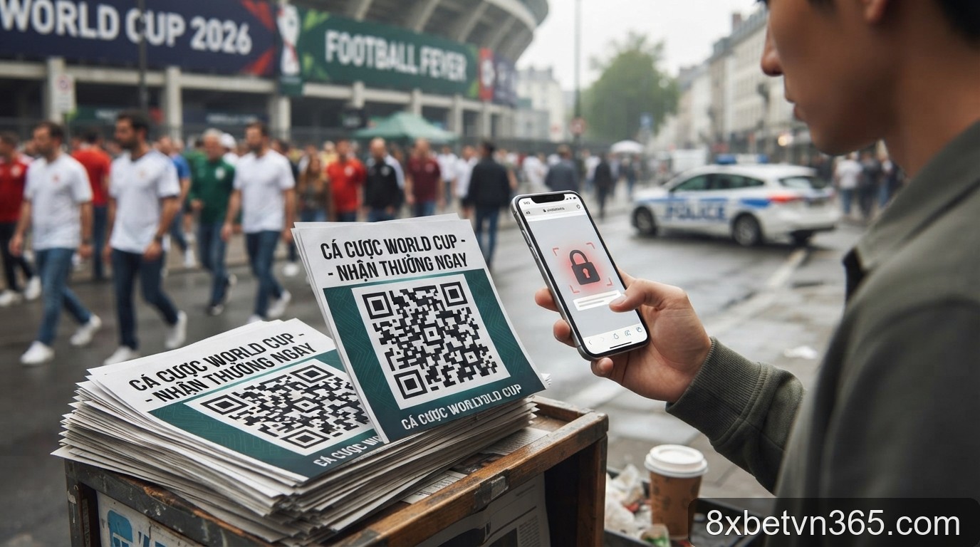 Cảnh báo: Thủ đoạn lừa đảo cá cược qua mã QR và tờ rơi trá hình 2026